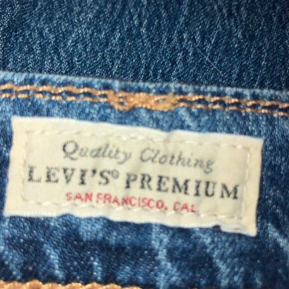 Men’s Levi’s 511 Slim Fit Medium Wash Jeans-size 33w30L - Picture 13 of 16